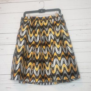 Lane Bryant Wavelength Circle Skirt